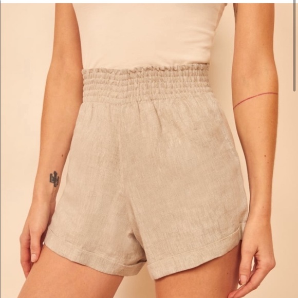 Reformation Pants - Reformation Nashville Linen Shorts
